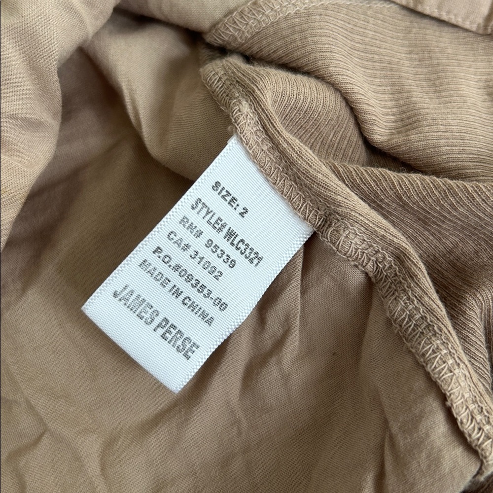 James Perse Slub Side Panel Button Down Shirt - image 9